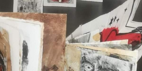 Vernissage de l'exposition 7 CAHIERS De 7 artistes irakiens