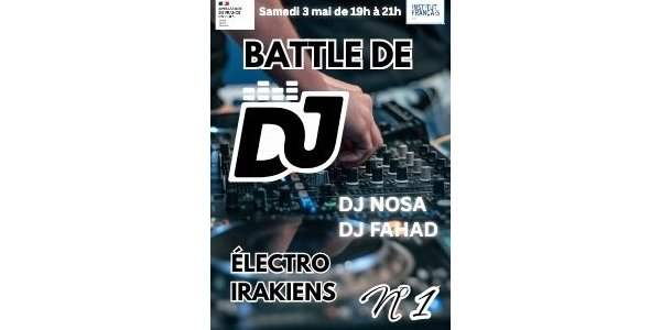 La 1ère battle de DJ électro irakiens