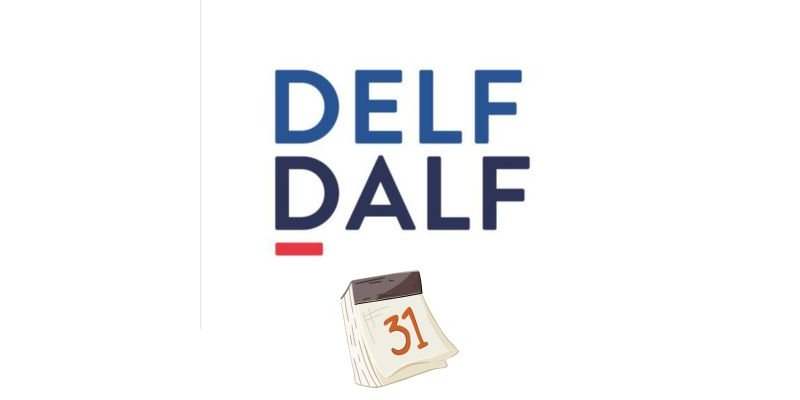 Calendrier des examens Delf/Dalf